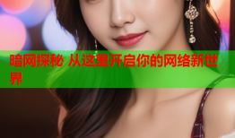 暗网探秘 从这里开启你的网络新世界