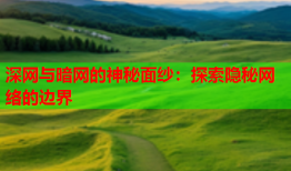 深网与暗网的神秘面纱：探索隐秘网络的边界