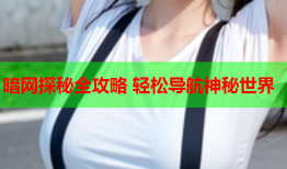 暗网探秘全攻略 轻松导航神秘世界