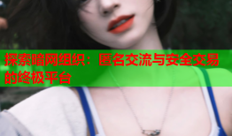 探索暗网组织：匿名交流与安全交易的终极平台