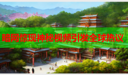 暗网惊现神秘视频引发全球热议
