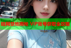 暗网禁地揭秘 VIP账号获取全攻略