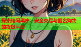 探索暗网黑市：安全交易与匿名购物的终极平台