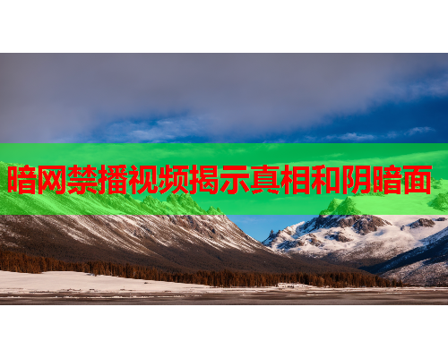 暗网禁播视频揭示真相和阴暗面
