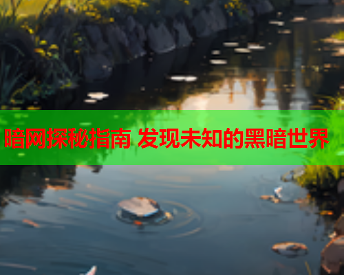 暗网探秘指南 发现未知的黑暗世界