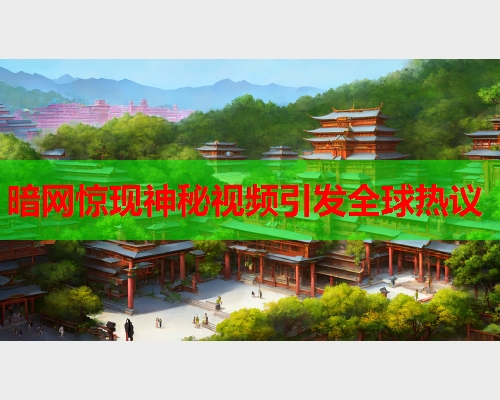 暗网惊现神秘视频引发全球热议