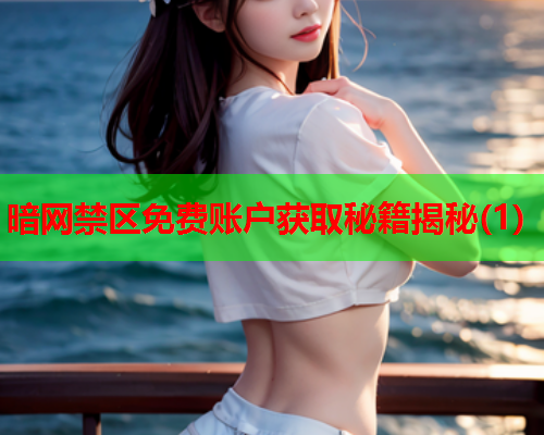 暗网禁区免费账户获取秘籍揭秘(1)