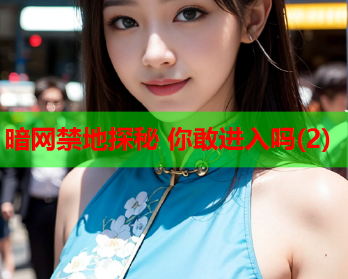 暗网禁地探秘 你敢进入吗(2)
