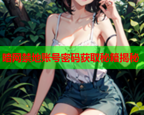 暗网禁地账号密码获取秘籍揭秘