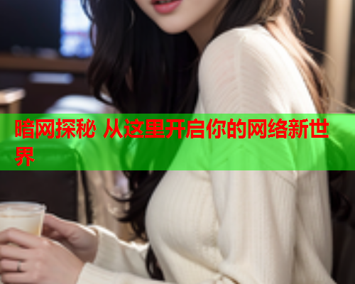 暗网探秘 从这里开启你的网络新世界