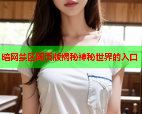 暗网禁区网页版揭秘神秘世界的入口