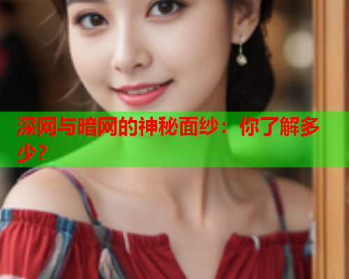 深网与暗网的神秘面纱：你了解多少？