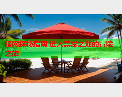 暗网探秘指南 进入禁忌之地的冒险之旅