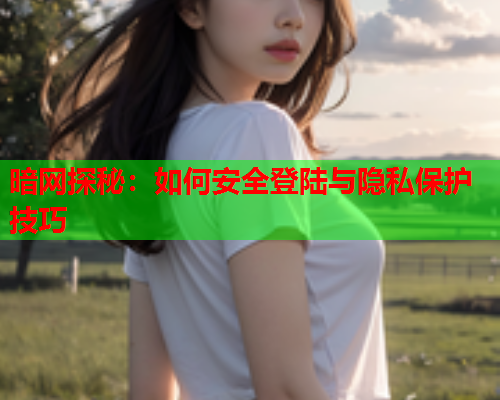 暗网探秘：如何安全登陆与隐私保护技巧