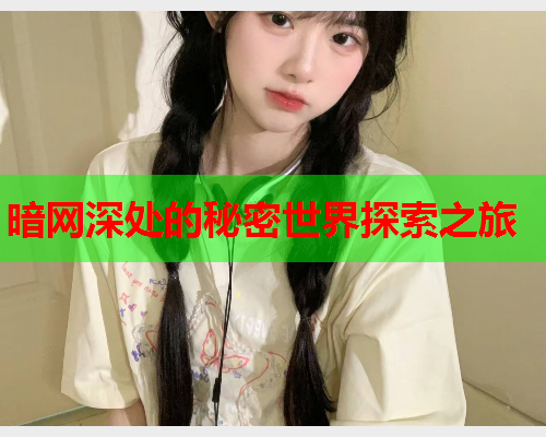 暗网深处的秘密世界探索之旅
