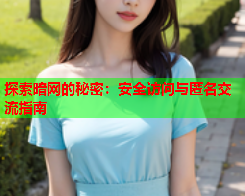 探索暗网的秘密：安全访问与匿名交流指南