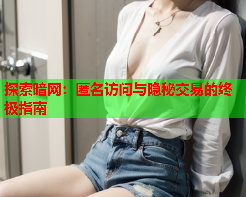 探索暗网：匿名访问与隐秘交易的终极指南