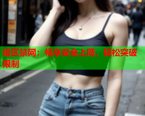暗区禁网：畅享安全上网，轻松突破限制