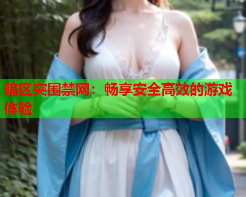 暗区突围禁网：畅享安全高效的游戏体验