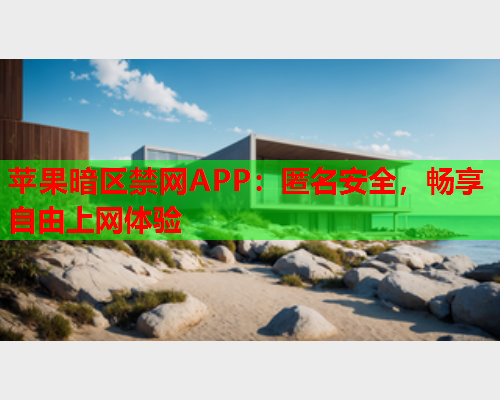 苹果暗区禁网APP：匿名安全，畅享自由上网体验
