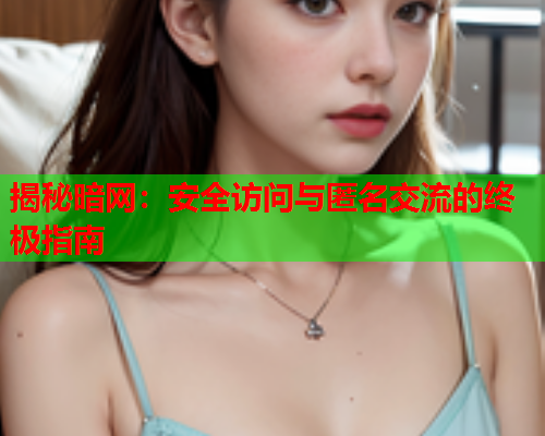 揭秘暗网：安全访问与匿名交流的终极指南